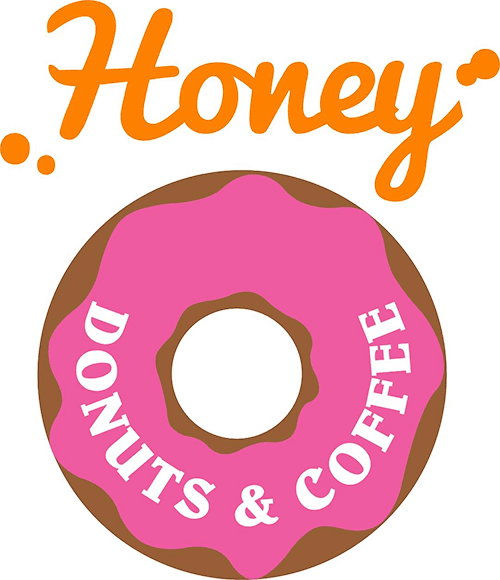 honey donuts logo
